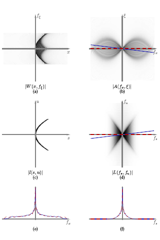 Similarities between the light field and Wigner representations of the cubic phase plate system